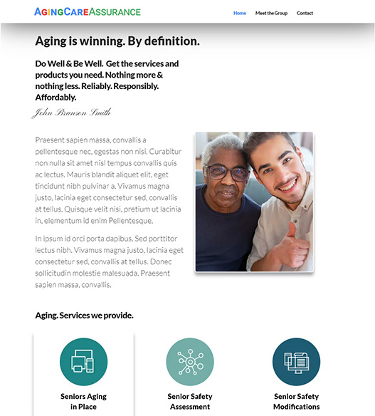 View Multi & One Page Demo